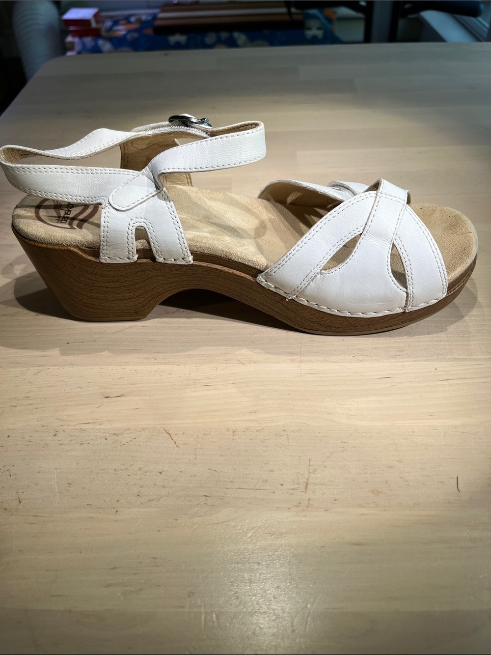 Great condition Dansko Season White sandal - EUR 40 - Picture 10 of 14